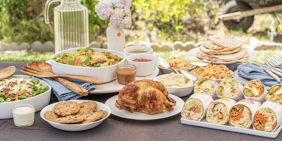 Catering order in the field